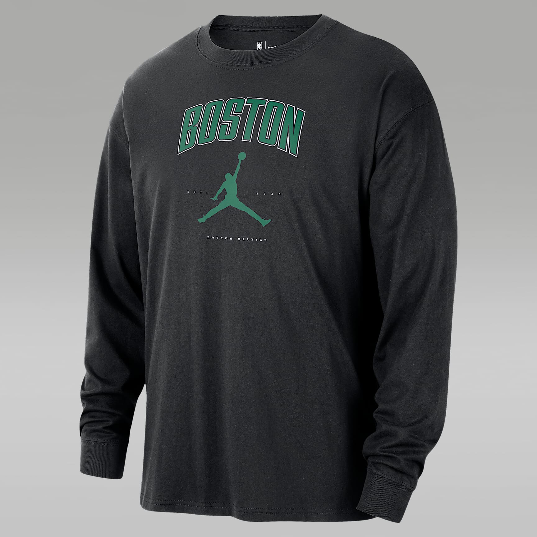 ボストン セルティックス エッセンシャル ジョーダン NBA Tシャツ Boston Celtics Essential Men's Jordan NBA Long-Sleeve T-Shirt